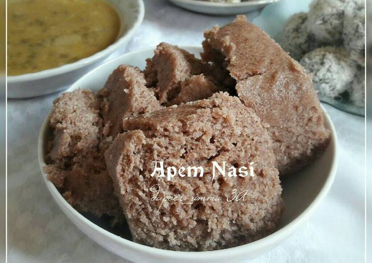 Resep Apem nasi pake tepung beras merah By dapoer_ummu3A(liyanify)