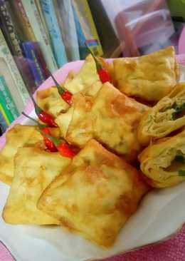 Martabak telur mini