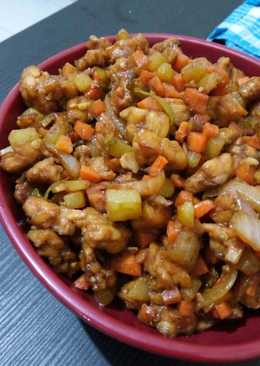 Tempe Teriyaki Labu Siam #bantumantenbaru