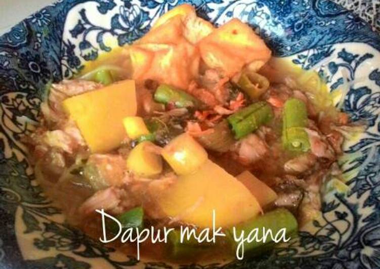 cara membuat Soto Ayam