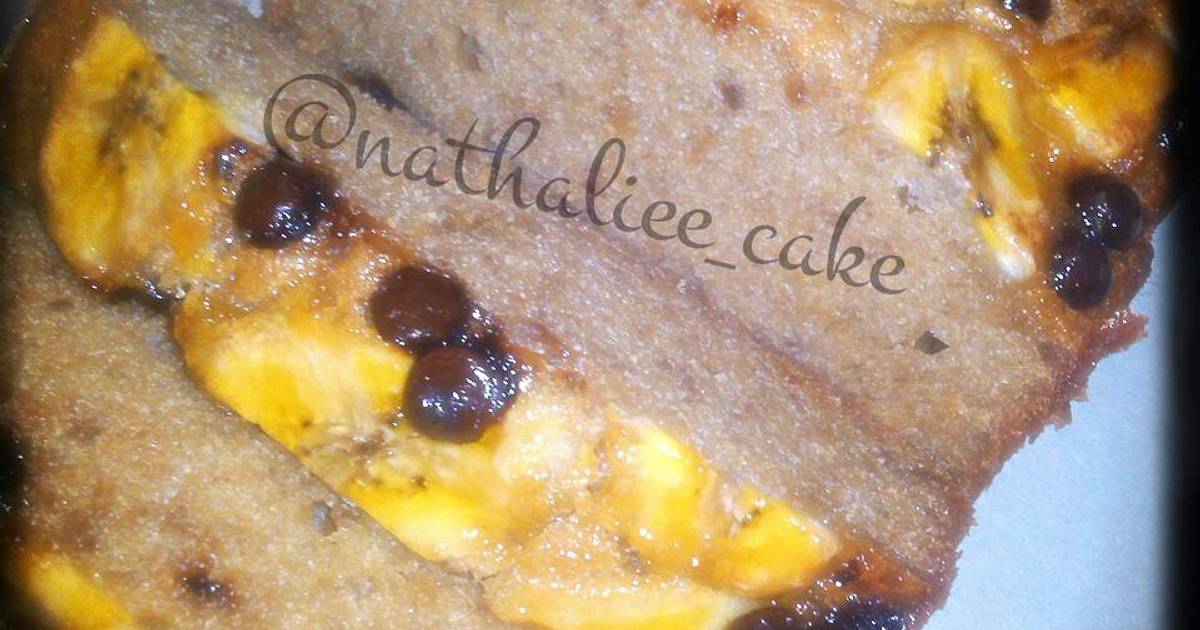 Resep Banana cake palm sugar with raisin n chocochips 😍 Resep Banana cake palm sugar with raisin n chocochips 😍