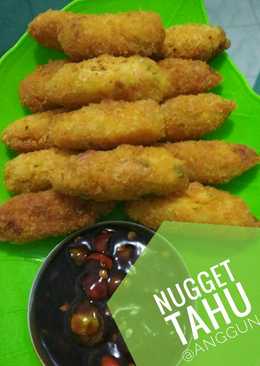 Nugget tahu tanpa kukus