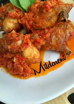 Ayam goreng balado mercon