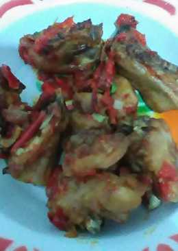 Ayam balado simpel.