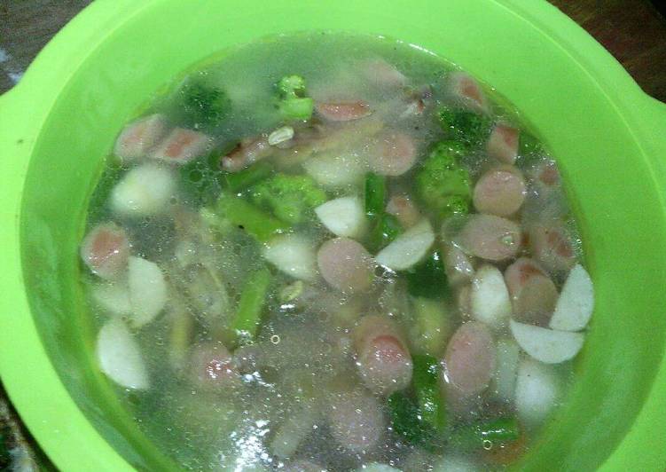 Resep Sayur sop sehat untuk balita NO MSG SEDIKIT MINYAK 