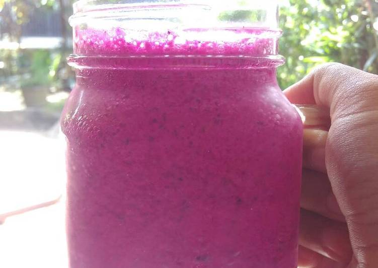 resep makanan Jus yakult naga