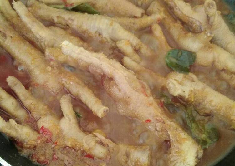 Resep Ceker endulita empuk pedas - Mama Uti Kitchen