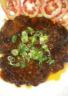 Rendang gepuk pedas manis