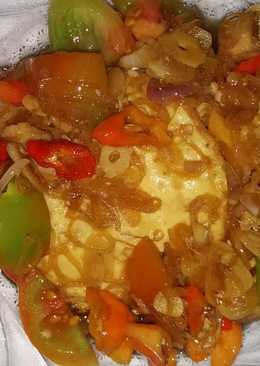 Telur ceplok saus tiram