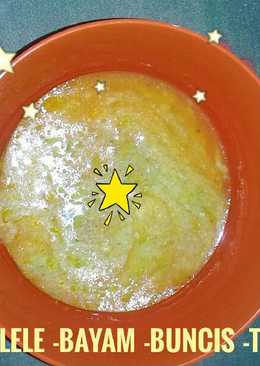 Mpasi pure 6 bulan menu 4 bintang