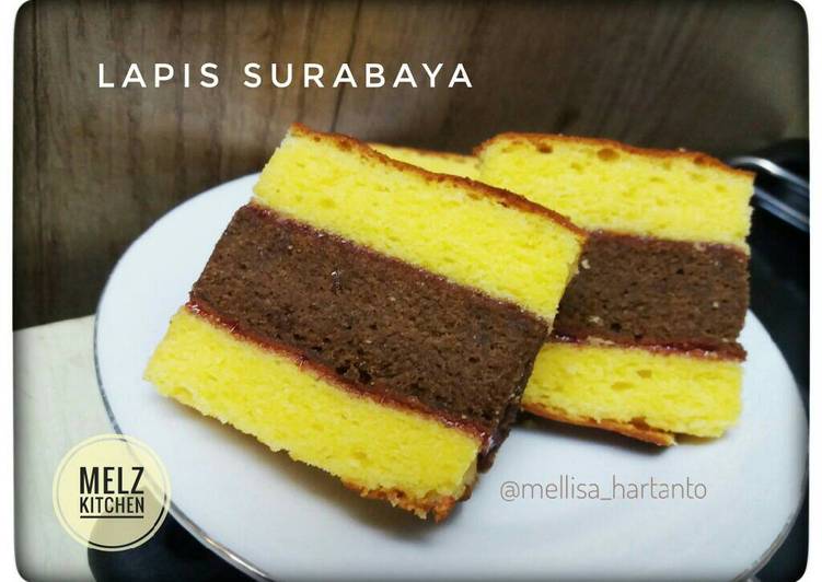 Resep Lapis Surabaya (The Best) Dari Melz Kitchen