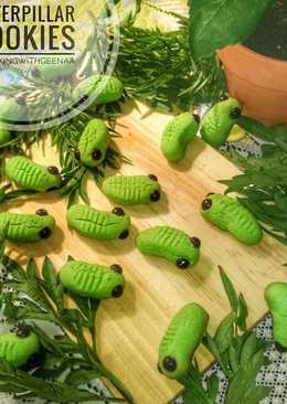 Kue Ulat Bulu / Caterpillar Cookies