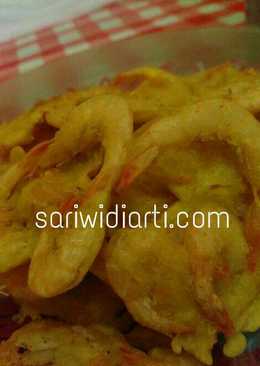 Peyek udang mudah dan renyah