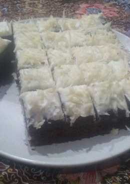 Brownies ketan putih