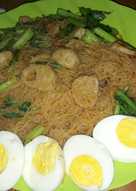 Bihun goreng bakso simple