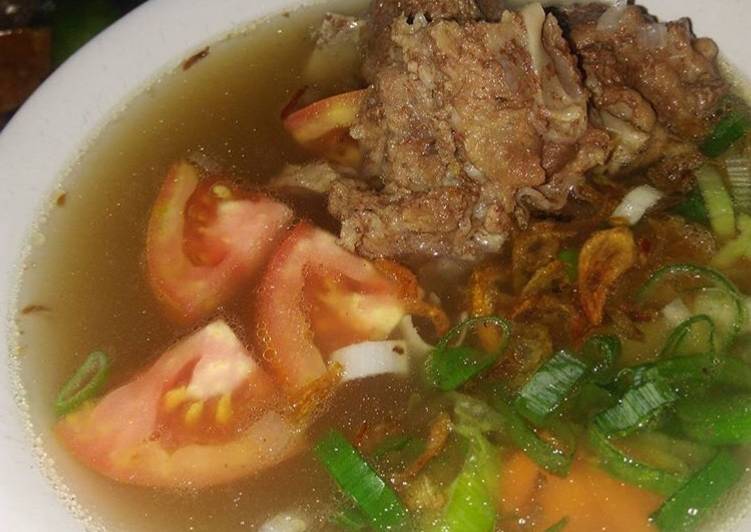 cara membuat Sop iga sapi