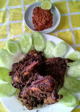 Ayam Serundeng Si Hitam Manis #olahankelapa