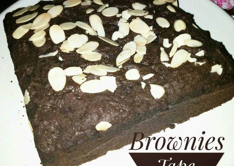 gambar untuk cara membuat Brownies Tape Panggang