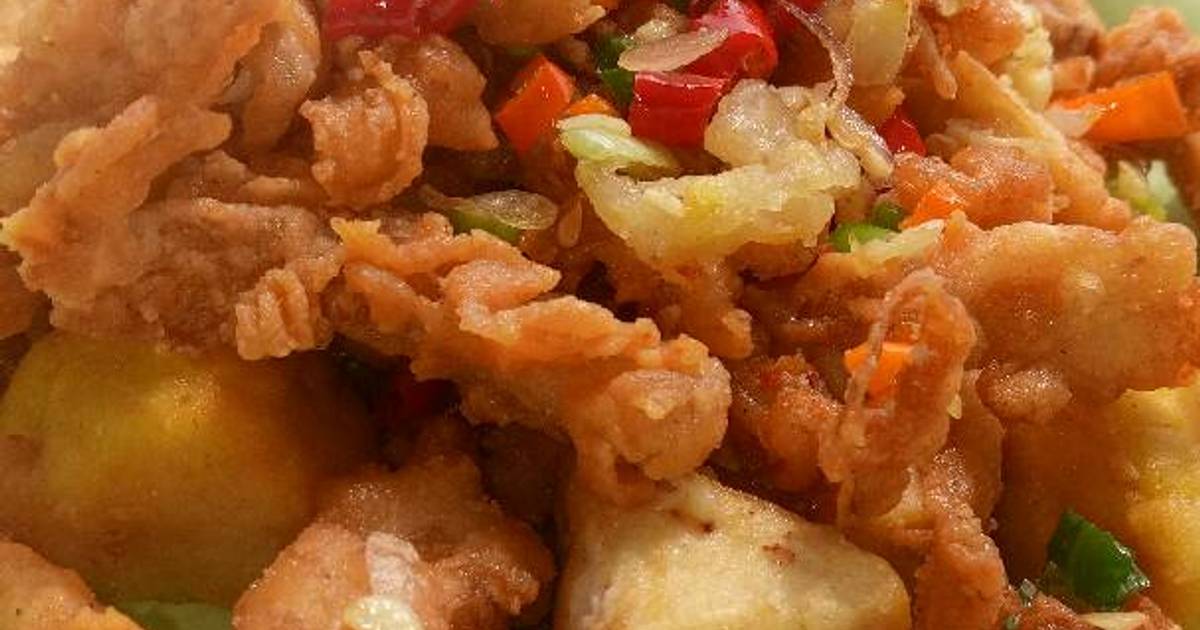 587 resep tahu cabe garam enak dan sederhana Cookpad