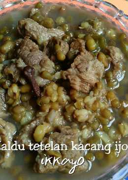 Kaldu tetelan daging sapi kacang ijo#kitaberbagi