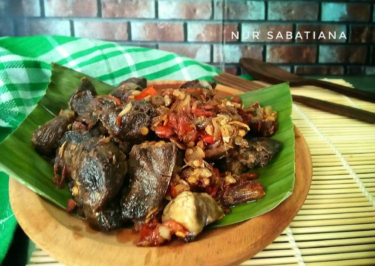 gambar untuk resep makanan Ampela Ati Ayam Goreng Bawang