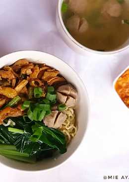 Mie ayam simple dg mie kering