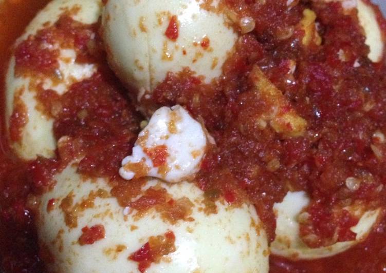 Resep Balado Telor Oleh Dapur.BunCeL