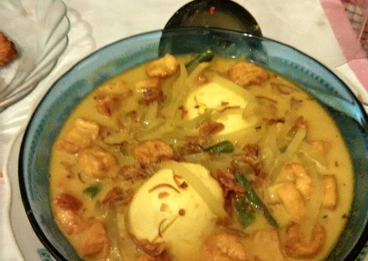 resep masakan Lodeh Manisa Tahu Telur