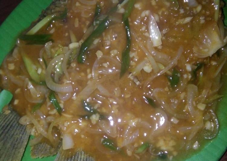 resep masakan Gurami Asam Manis