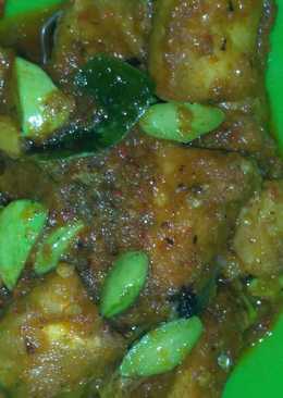 Ayam pete sambal goreng (balado)