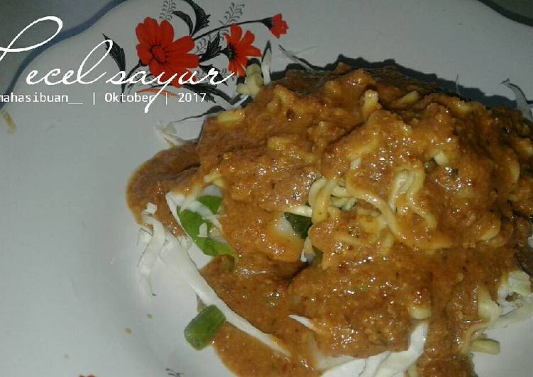 resep makanan Pecel Sayur