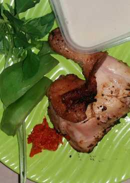 Ayam panggang santan