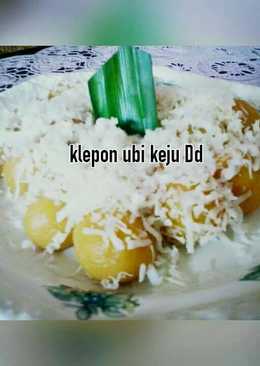 Klepon ubi keju