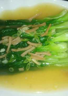 Pokchoy siram Sosis saus tiram