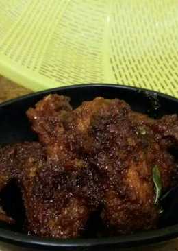 Sayap ayam kecap pedasð