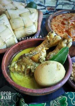 Opor Ayam Kampung Telur