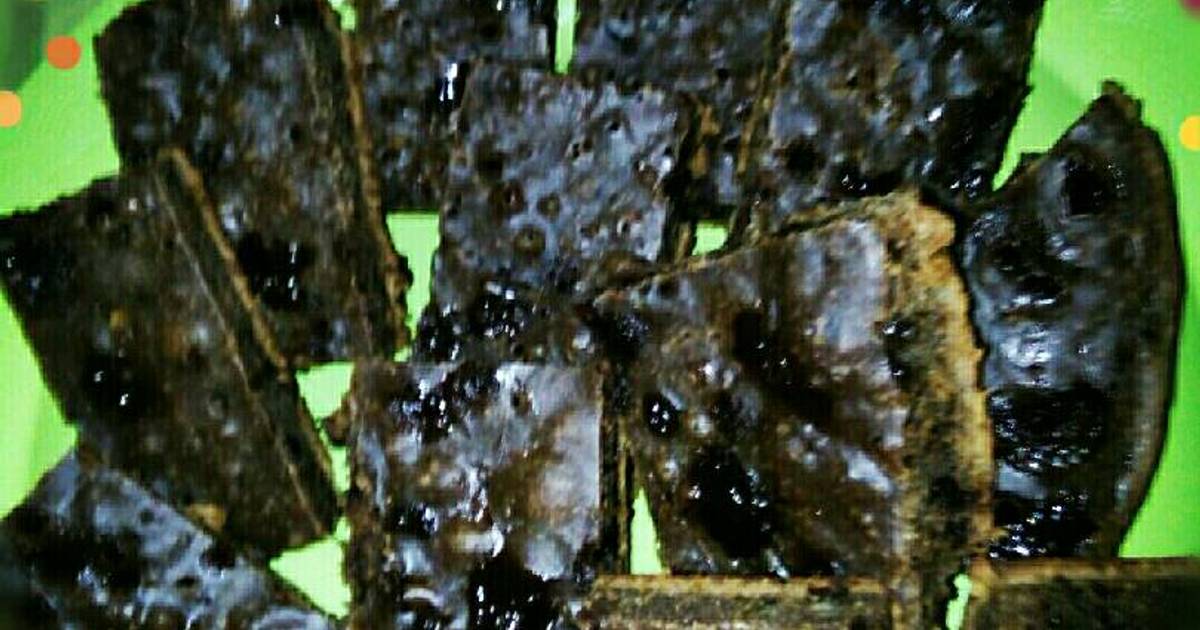 Resep Brownis cincau magicom Resep Brownis cincau magicom
