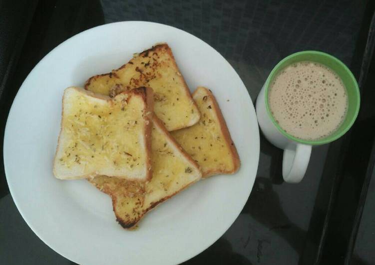 gambar untuk resep makanan Cheesy Garlic Bread