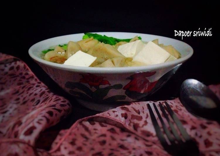 resep masakan Sup bakso tahu (#postingrame2_recookIndryHapsari)