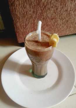 Cara membuat milkshake pisang coklat