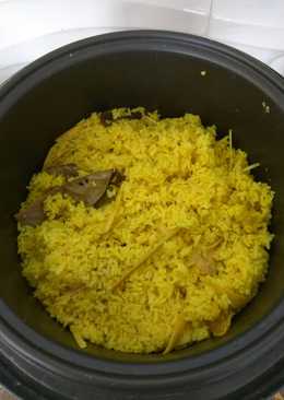 Nasi Kuning Simple Rice Cooker