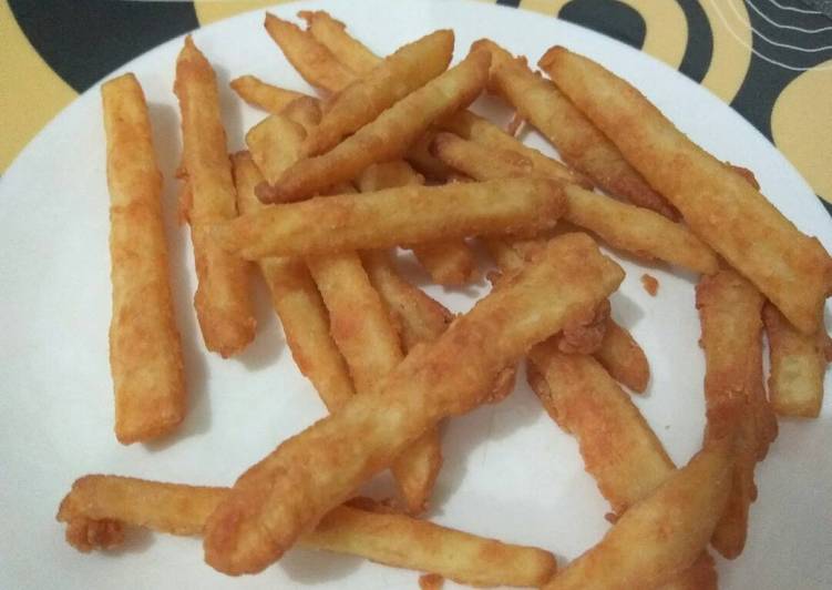 Resep Kentang Goreng Crispy (Homemade)