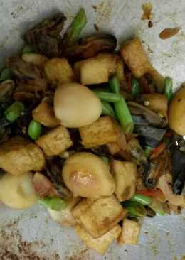 Oseng kerang telur puyuh