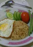 Nasi goreng spesial tuna