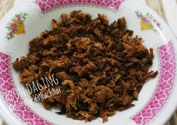 gambar untuk cara membuat Abon Daging