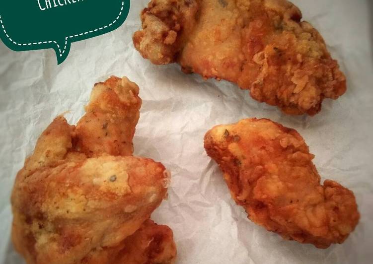 resep masakan Buttermilk Fried Chicken