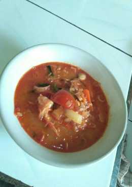 Soup tomyam ala wajir