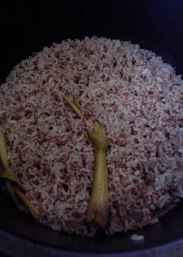 Nasi Liwet beras merah