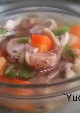 Sop Ayam Wortel Jamur