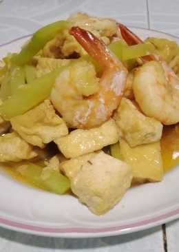 Tahu tumis udang